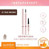 Gambar Instaperfect Browflash 3-In-1 Brow Perfector - 01 True Brown 10Ml dari Guardian Official Store undefined 1 Tokopedia