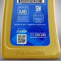 Gambar Oli Motor Honda AHM Oil SPX 2 0.8L (800mL) 10W-30 dari KJ Auto Motor undefined 4 Tokopedia