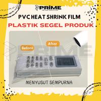 Gambar PLASTIK SEGEL 250 gram PVC  HEAT SHRINK FILM ROLL TRANSPARAN WRAP SEAL BOTOL BOX - 250 Gram, 9 cm dari Prime Collection inc undefined 5 Tokopedia
