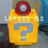 Gambar Super Mario Lampu Meja LED/Tanda Tanya Night Light/USB Charging - Jamur Merah dari Lapaku M2 undefined 3 Tokopedia