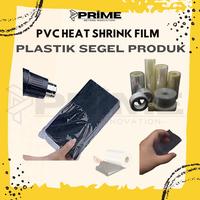 Gambar PLASTIK SEGEL PVC 100 gram HEAT SHRINK FILM ROLL TRANSPARAN WRAP SEAL BOTOL BOX - 14 cm dari Prime Collection inc undefined 1 Tokopedia
