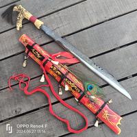 Gambar Mandau kalimantan khas Dayak - Kuning dari BUDAYA KALIMANTAN undefined 1 Tokopedia