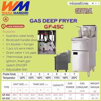 Gambar GETRA Gas Deep Fryer GF-4SC / GF-4SC / GF-4SC Low Pressure dari CV. WAKA Mandiri undefined 1 Tokopedia