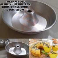 Gambar Loyang Kue Bolu / Tulban 20 cm Cetakan Kue Bolu / Tulban Press Alini - Lurus 18x7cm dari RumahModern99 undefined 1 Tokopedia