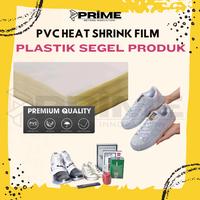 Gambar PLASTIK SEGEL 250 gram PVC  HEAT SHRINK FILM ROLL TRANSPARAN WRAP SEAL BOTOL BOX - 250 Gram, 9 cm dari Prime Collection inc undefined 3 Tokopedia