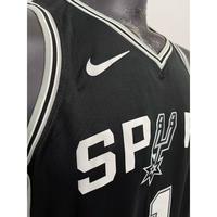 Gambar Jersey Basket   Heat Press Icon Edition San Antonio Spurs Black Wembanyama #1 dari Superjerseystore undefined 4 Tokopedia