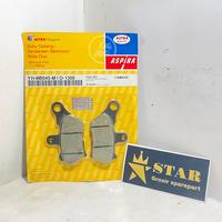 Gambar KAMPAS REM CAKRAM DEPAN / DISCPAD MIO LAMA / MIO SPORTY / MIO M3 / MIO SOUL GT 125 / XRIDE 125/ NMAX / AEROX /MIO (S/Z)/LEXI /MX KING/JUPITER MX / MX NEW/ MIO NEW/MIOJ/ VIXION / VIXION NEW/ R15 / VEGA R NEW / JUPITER ROBOT / XEON / NMAX (BELAKANG) ASPIRA - MIO LAMA (MIO) dari star grosir sparepart undefined 2 Tokopedia