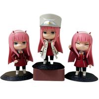 Gambar Action Figure Set 3 Anime Zero Two Darling In The Franxx PVC QPosket Chibi Collection dari Happy Land Store undefined 1 Tokopedia