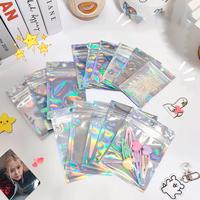 Gambar Ziplock Hologram Foil Klip Plastik Klip Hologram Flat Packaging Bungkus Cemilan Bumbu Aksesoris Plastik Souvenir - 6x10 dari syifa elita undefined 4 Tokopedia