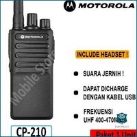 Gambar HT Motorola CP210 Handy Talky Walkie Talkie Alat Komunikasi Jarak Jauh UHF 400-470 Mhz - Hitam -JaboMal dari Jabo Mal undefined 1 Tokopedia