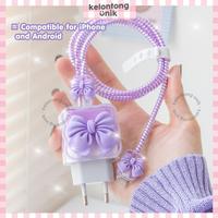 Gambar Ready Stok Pita 3D - Set Paket Cover Pelindung Kepala & Kabel Charger Spiral / Cable Set Protector - Compatible For Iphone Android - Green CPSP-003 dari Lapak Olivia Martin undefined 1 Tokopedia