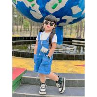 Gambar Overall Eboni Baju Kodok Anak 1-4 Tahun Overall Jeans Anak - size S dari OKBUY ID undefined 2 Tokopedia