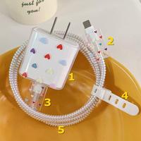 Gambar Best Product [ Tomcases ] Set Paket Cover Pelindung Kepala & Kabel Charger Spiral / Cable Set Protector - Compatible For Iphone Android - CS050 - POLOS dari Lapak Olivia Martin undefined 2 Tokopedia