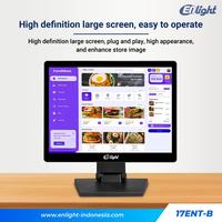 Gambar Enlight 17ENT B - 17" Inch Touchscreen 60Hz HDMI VGA VESA Monitor Support POS System dari Duta Mandiri Infokom undefined 3 Tokopedia