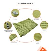 Gambar SLEEPING PAD double person  BOGABOO Seri dopers pom Matras Angin BOGABOO Size 200*140 cm Sleeping Pad - Kasur Angin - Kasur Tiup - Matras Gunung TIUP - KASUR GUNUNG  Inflatable with pillow bukan Klymit sea to summit taffsport speeds naturehike dhaulagiri dari GROSIRAN OUTDOOR GEAR undefined 5 Tokopedia