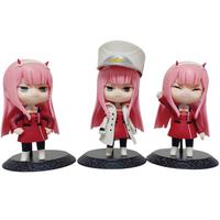 Gambar Action Figure Set 3 Anime Zero Two Darling In The Franxx PVC QPosket Chibi Collection dari Happy Land Store undefined 3 Tokopedia