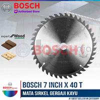 Gambar Bosch Circular Saw Blade Wood 7 Inch 40 T Mata Sirkel Gergaji Kayu 7" dari Bosch Tools Authorized BTS undefined 1 Tokopedia