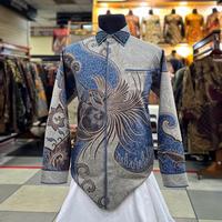 Gambar Baju Batik Benang Timbul Kertabumi Batik Premium Spesial Motif Pejabat - XXXL dari BATIK BAGUS JAKARTA undefined 2 Tokopedia
