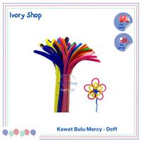 Gambar Pipe Cleaner Flower Art Craft DIY Kawat Bulu Mercy Warna Mix Bucket Bunga Pastel Party Of Joy - Peach dari Ivoryshopbdg undefined 5 Tokopedia