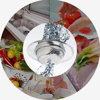 Gambar Saringan Wastafel Cuci Piring Bak Cucian Sink Filter Stainless Steel Anti Karat & Mampet - Diameter 7 cm dari Tosco Official undefined 4 Tokopedia