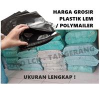 Gambar GROSIR BAL / KARUNGAN Plastik Polymailer UKURAN LENGKAP plastik polymeiler lem perekat hitam - 100pc 10x20 Lem, MinBelanja500rb dari Android HP Shop undefined 1 Tokopedia