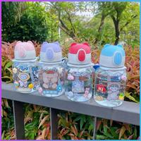 Gambar GROSIR BOTOL AIR MINUM ANAK 450 ML BPA FREE / BOTOL MINUM ANAK LUCU MOTIF KARAKTER IMUT DENGAN SEDOTAN - rocket dari Rhamadan shop undefined 3 Tokopedia