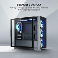 Gambar CASING TECWARE NEXUS AIR T3 M ATX Case, Include 6 Fan ARGB Omni Link dari Kekom undefined 4 Tokopedia