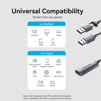 Gambar Vention Video Capture Card USB A to HDMI Type C to HDMI 4K For Game Record Streaming Live PS4 PS5 XBOX Switch dari gadgetgrosir_NEW undefined 5 Tokopedia
