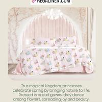 Gambar Sprei PRINCESS DISNEY Extra Soft Series Cellulose Fiber Tencel REGALINEN Bedding 90x200 100x200 120x200 140x200 150x200 160x200 180x200 200x200 Seprai Bedcover Duvet Quiltcover set Selimut Super Single Twin Queen King Extra King Custom size - Single 90x200, Bed Sheet Set dari REGALINEN ID undefined 4 Tokopedia
