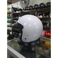 Gambar Helm bogo retro pet solid - light blue dari MALL HELM undefined 1 Tokopedia