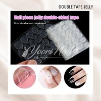 Gambar Double tape gel nail art doubletape bening kuku palsu isi 24pcs lem press on nails Polish - Toe Double Tape dari Yoori Nail undefined 5 Tokopedia