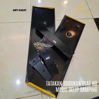 Gambar Frame Plate No / Dudukan Tatakan Plat Nomor Mobil Model Selip Samping Lis Yellow Series dari VARIASI MOBIL IND0NESIA undefined 3 Tokopedia