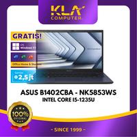 Gambar ASUS ExpertBook B1402CBA NK5853WS Core i5 1235U 8GB 512GB W11 OHS 2021 dari KLA Computer undefined 1 Tokopedia