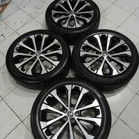Gambar VELG MOBIL BEKAS STD ORIGINAL AVANZA VELOZ RING 17 LEBAR 6 ET50 PCD 5X100 PLUS BAN dari cinereracing undefined 1 Tokopedia