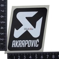 Gambar Stiker Knalpot Akrapovic Tahan Panas Black Monotone Original dari Webike Indonesia undefined 2 Tokopedia