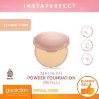 Gambar Wardah Refill Instaperfect Matte Fit Powder Foundation 22 Light Ivory dari Guardian Official Store undefined 1 Tokopedia