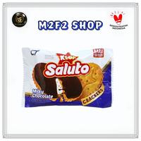 Gambar Klop Saluto Crackers Milky Chocolate | Biskuit Krekers Krim Cokelat Susu Sachet - 16 gr (Harga Karton) dari M2F2 Shop - Paseban undefined 3 Tokopedia