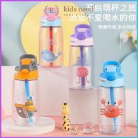 Gambar GROSIR BOTOL AIR MINUM ANAK 450 ML BPA FREE / BOTOL MINUM ANAK LUCU MOTIF KARAKTER IMUT DENGAN SEDOTAN - rocket dari Rhamadan shop undefined 4 Tokopedia