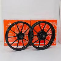 Gambar VELG RACING CMG EXACT CNC RING 17 x 185 / 250 PALANG 10 UNTUK KAWASAKI NINJA R / Ninja SS Original - Hitam dari Motobourne undefined 1 Tokopedia
