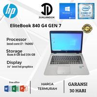 Gambar Laptop HP Elitebook 840 G4 Core i7 Gen 7 - RAM 8GB - SSD 256GB - FHD dari JUALANDOK Computer undefined 1 Tokopedia