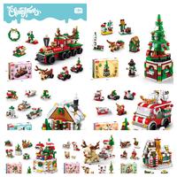 Gambar BUILDING BLOCK TOYS CHRISTMAS / BRICK HADIAH GIFT NATAL KARTUN PREMIUM TRAIN TREE HOUSE / MAINAN BALOK BLOK ANAK KECIL PAJANGAN TUKER KADO O16 #KISPARKLE - E dari KIDSPARKLE undefined 1 Tokopedia