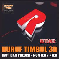 Gambar Huruf Timbul Menyala - Letter Timbul Led - Huruf Timbul Akrilik Led dari Bang Ron Store undefined 1 Tokopedia