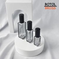 Gambar Botol Spray Kaca Kotak Tebal Hitam Transparan - Parfum Refillable Tutup Metal - 15ml, Hitam dari Botol Bross undefined 4 Tokopedia