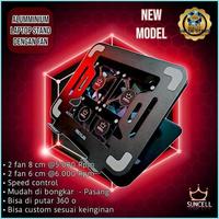 Gambar VS- Aluminium cooling pad suncell 4 Fan Turbo - Full Set 4 Fan dari Value Stars undefined 1 Tokopedia