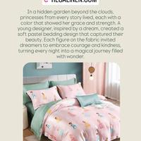 Gambar Sprei PRINCESS DISNEY Extra Soft Series Cellulose Fiber Tencel REGALINEN Bedding 90x200 100x200 120x200 140x200 150x200 160x200 180x200 200x200 Seprai Bedcover Duvet Quiltcover set Selimut Super Single Twin Queen King Extra King Custom size - Single 90x200, Bed Sheet Set dari REGALINEN ID undefined 2 Tokopedia