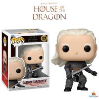 Gambar Funko POP! Television Game of Thrones: House of the Dragon - Daemon Targaryen with Dark Sister #17 dari Funtasticland undefined 1 Tokopedia