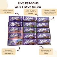 Gambar Milka READY STOCK Coklat Milka Turki HALAL - Strawberi dari peci1 undefined 1 Tokopedia