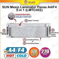 Gambar Ts- Mesin Laminating SUN A4 F4 24 mm LME1A4 Bisa Laminating Panas dan Laminasi Dingin untuk KTP Ijasah KK Sertifikat Akte Dokumen Kertas Foto KODE O8A9 - LME001A4, Surabaya dari Thomira Store undefined 1 Tokopedia