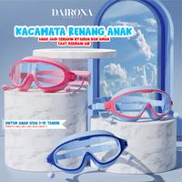 Gambar Dairona Eyewear Kacamata Renang Anak & Remaja Swimming Goggles Anti Embun HD Colorfull TR90+Silicone Ear Plug Terintegrasi Anak Pria Wanita CF030 - Sky Blue dari Dairona Eyewear undefined 1 Tokopedia