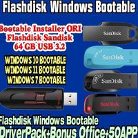 Gambar Flashdisk USB Windows Bootable Installer Multi Bootable 11 10 7 8 - 16 GB USB 2.0, win7+app+Office dari celcy_digitalkey undefined 4 Tokopedia